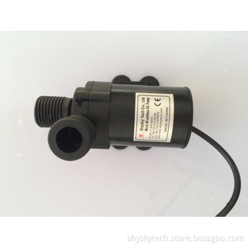 12V Micro DC Pump Brushless Magnetic Drive Submersible Centrifugal Water Pump 5M 600L/H 14.4W Aquarium Solar Fountain